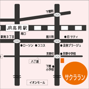 エステ　高岡　シーベヌ エステ ルーム　サクララン　地図